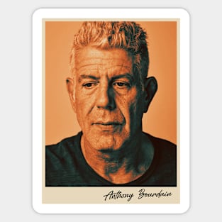 Anthony Bourdain Vintage Sticker